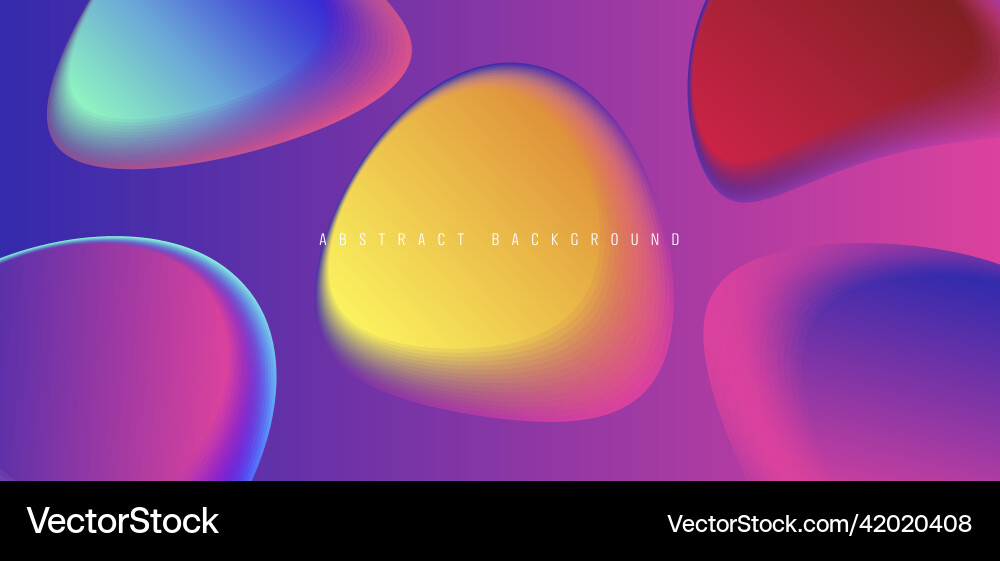 Liquid color background design soft fluid shapes Liquid color background design soft fluid shapes vector image