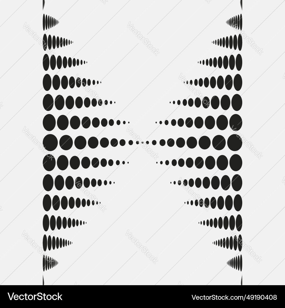 Modern backdrop with different sizes black circles Modern backdrop with different sizes black circles vector image
