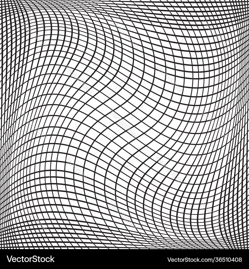 Wavy lines pattern Wavy lines pattern vector image