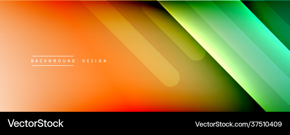 Dynamic lines abstract background 3d shadow Vector Image