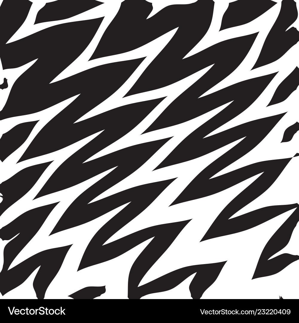 Geometric simple zigzag print wave pattern Geometric simple zigzag print wave pattern vector image