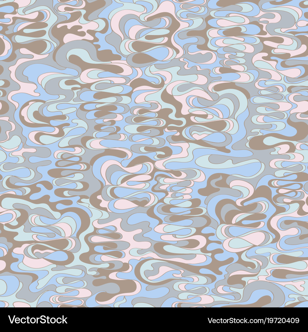 Pattern with the image of cream texture Vector Image