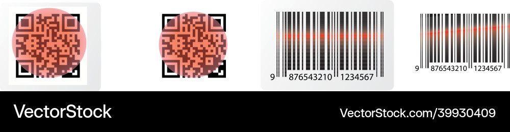 Qr code icon eps10 Qr code icon eps10 vector image