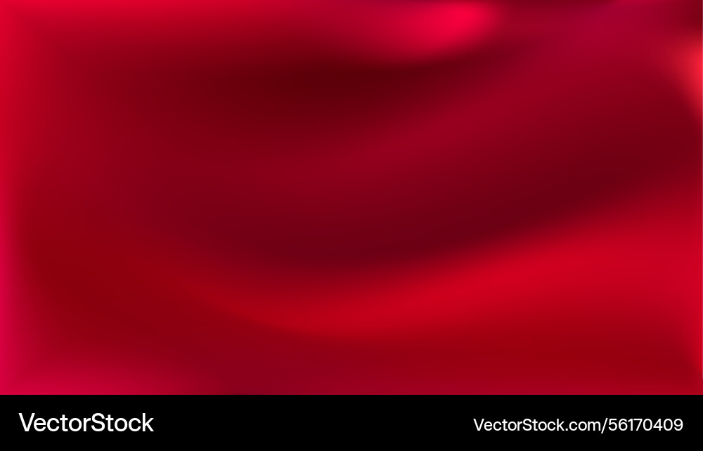 Red abstract fluid gradient background flowing vector image