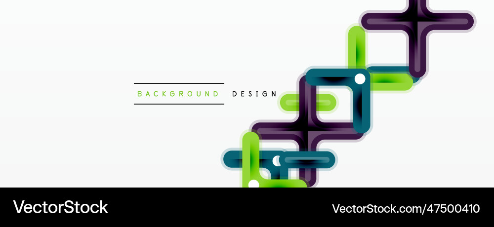 Cross line background minimal geometric template Cross line background minimal geometric template vector image
