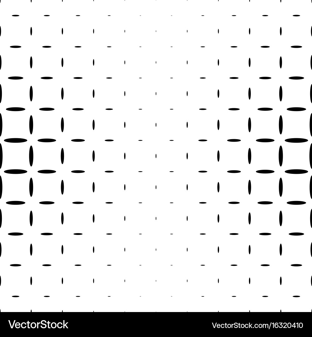 Monochromatic ellipse pattern background vector image