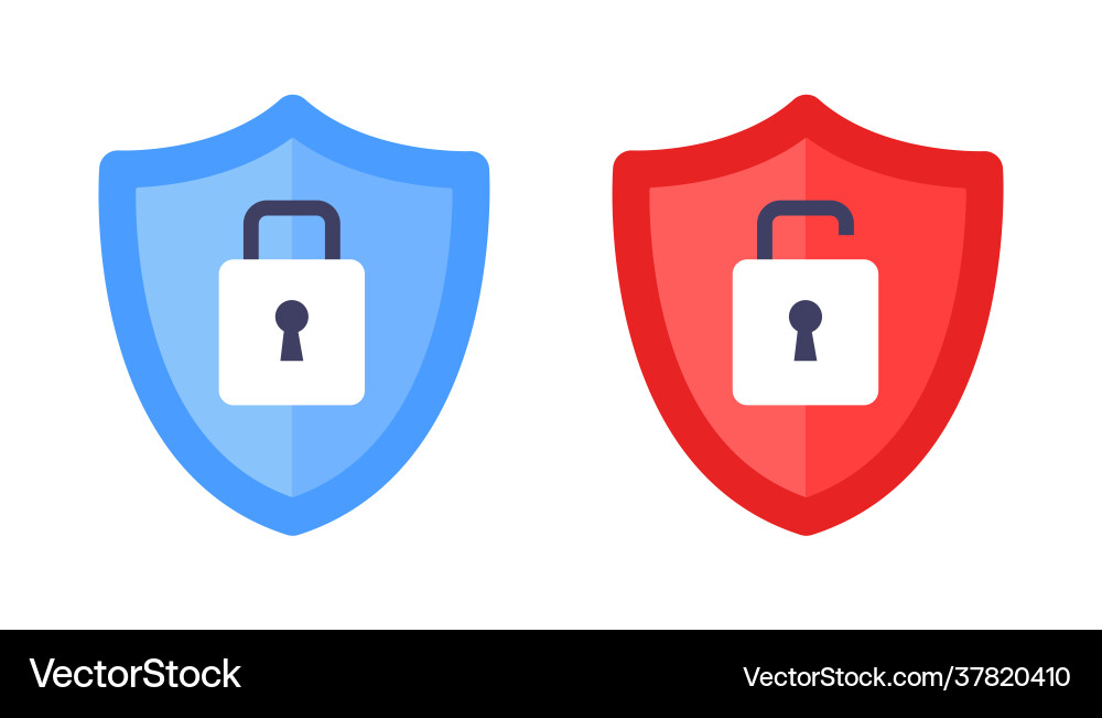 Wireless shield with text vpn and no wifi icon Wireless shield with text vpn and no wifi icon vector image