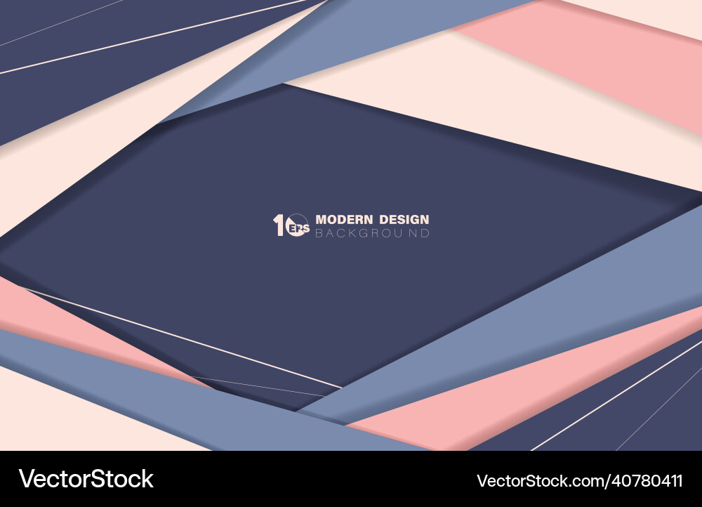 Abstract gradient colorful template design vector image