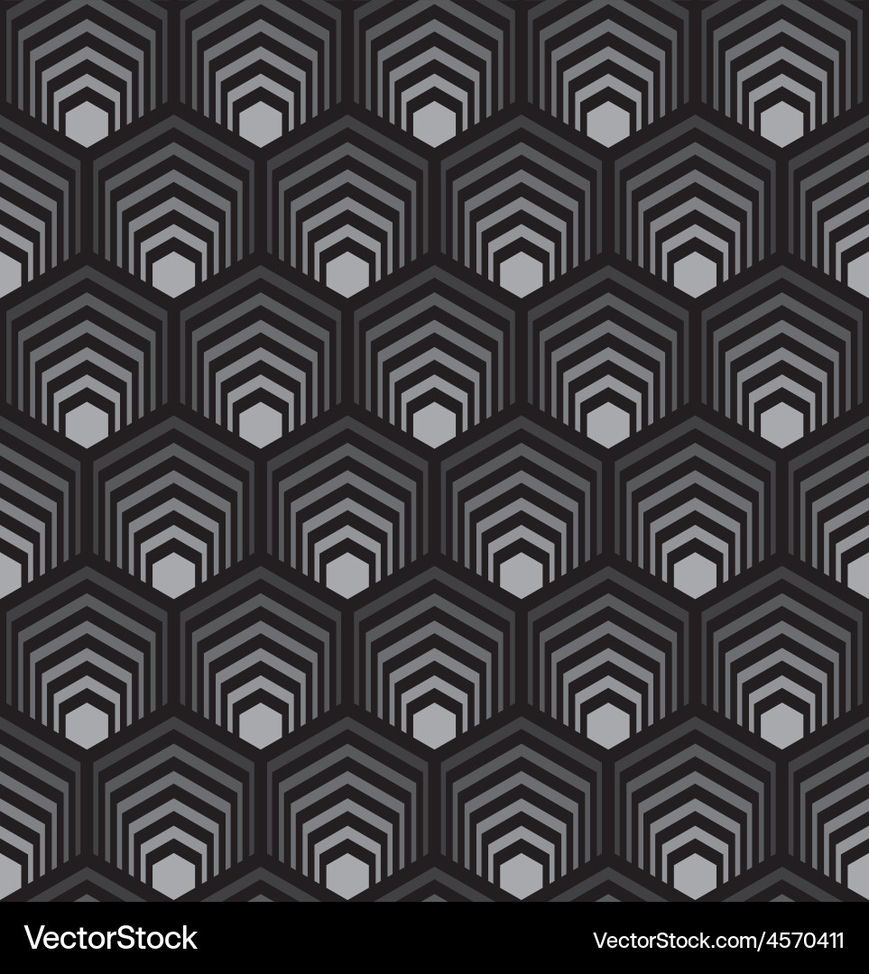 Abstract hexagon pattern Vector Image
