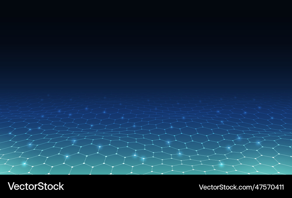 Background consisting of set hexagonal cells Background consisting of set hexagonal cells vector image