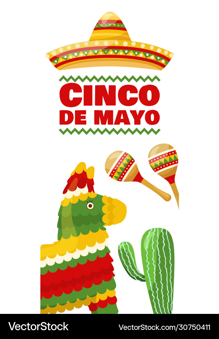 Cinco De Mayo Cinco De Mayo vektorbild