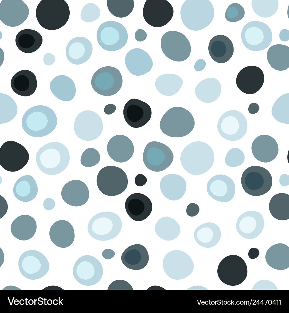 Seamless pattern with gray and blue large Seamless pattern with gray and blue large vector image