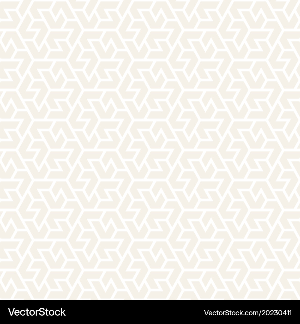 Subtle Hexagonal Grid Pattern vector image