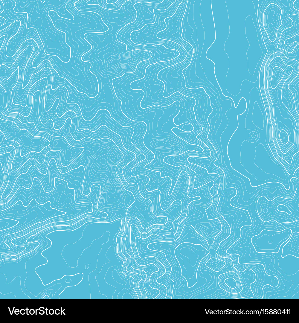 Topographic map background with space for copy vector image