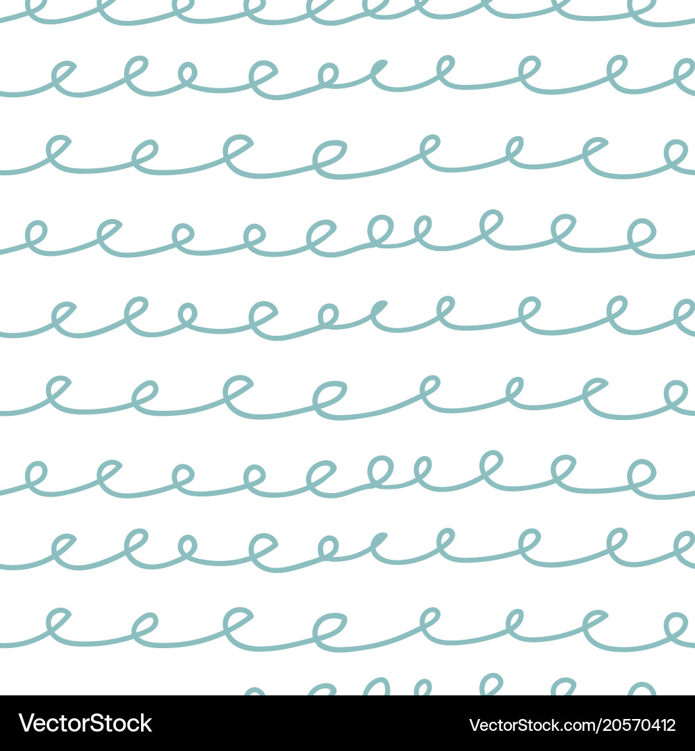 Abstract handdrawn seamless pattern simple Vector Image