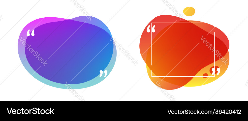 Citation quotation text frame abstract messages Citation quotation text frame abstract messages vector image