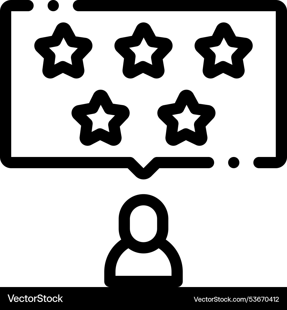 Five icon thin linear style design isolated Five icon thin linear style design isolated Vector Image