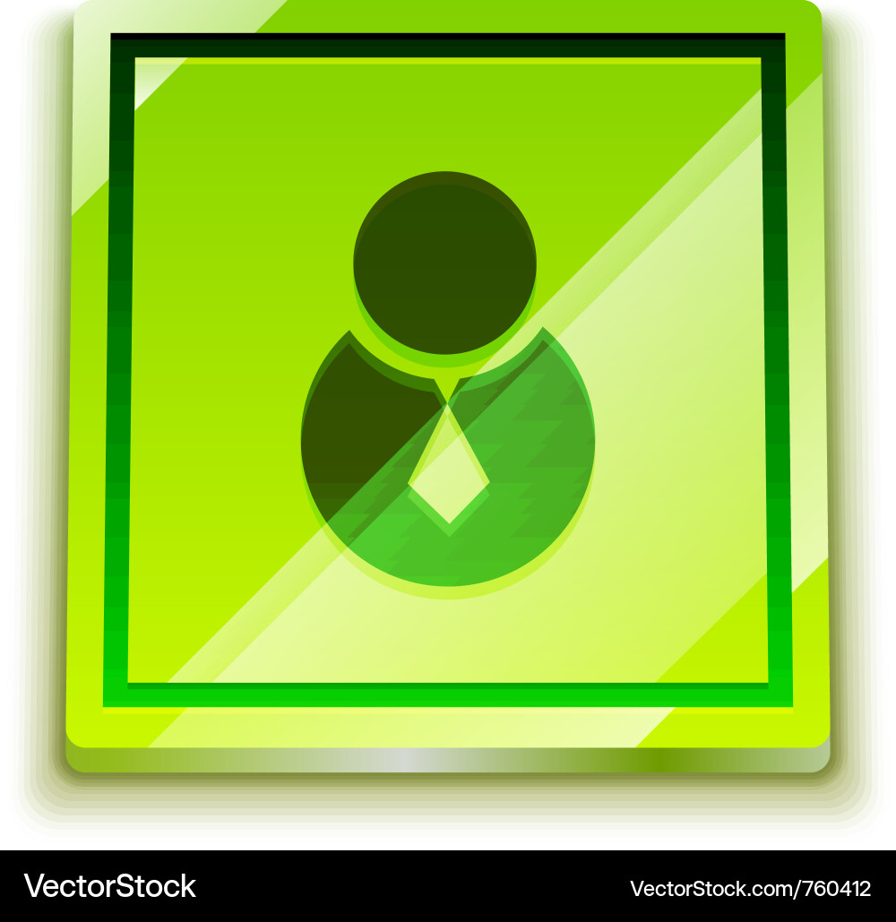 Login button vector image