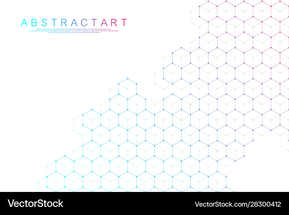 Technology abstract lines and dots connect Technology abstract lines and dots connect vector image