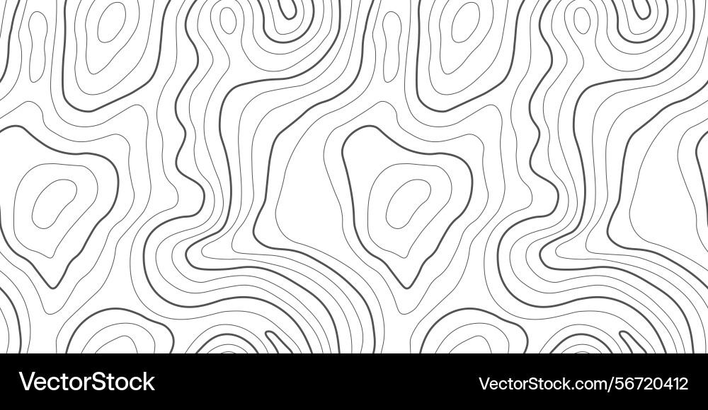 Topographic Map Pattern – Royalty-Free Vector | VectorStock