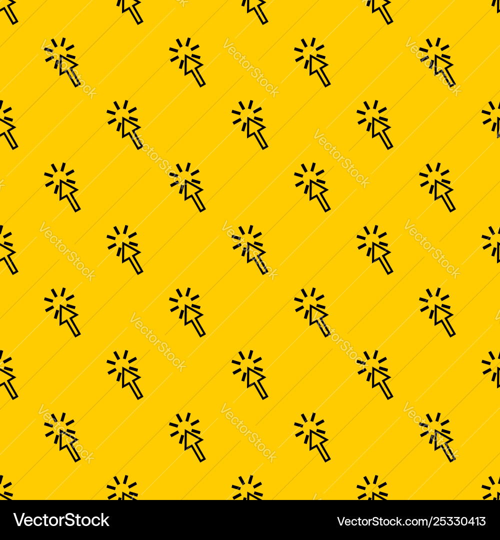 Click pattern Click pattern vector image