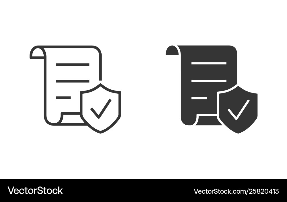 Data security icon for graphic and web vector image