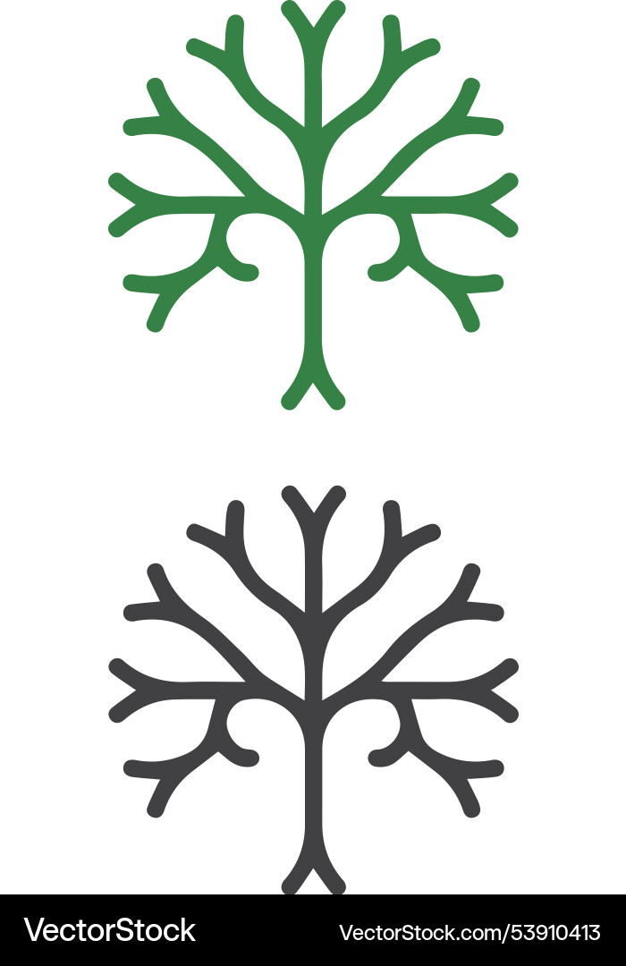 Family tree - frames empty for your input vector image