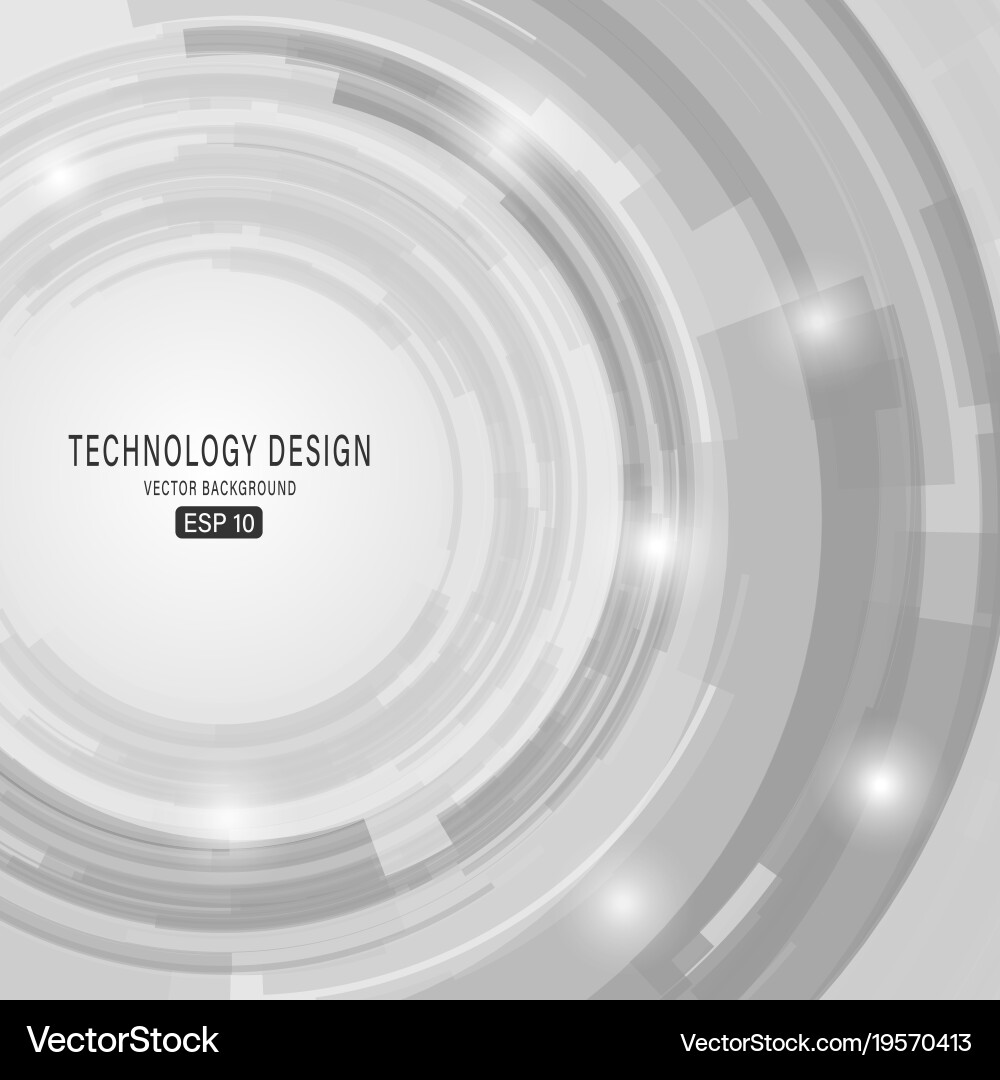 Modern Tech Abstract Background vector image