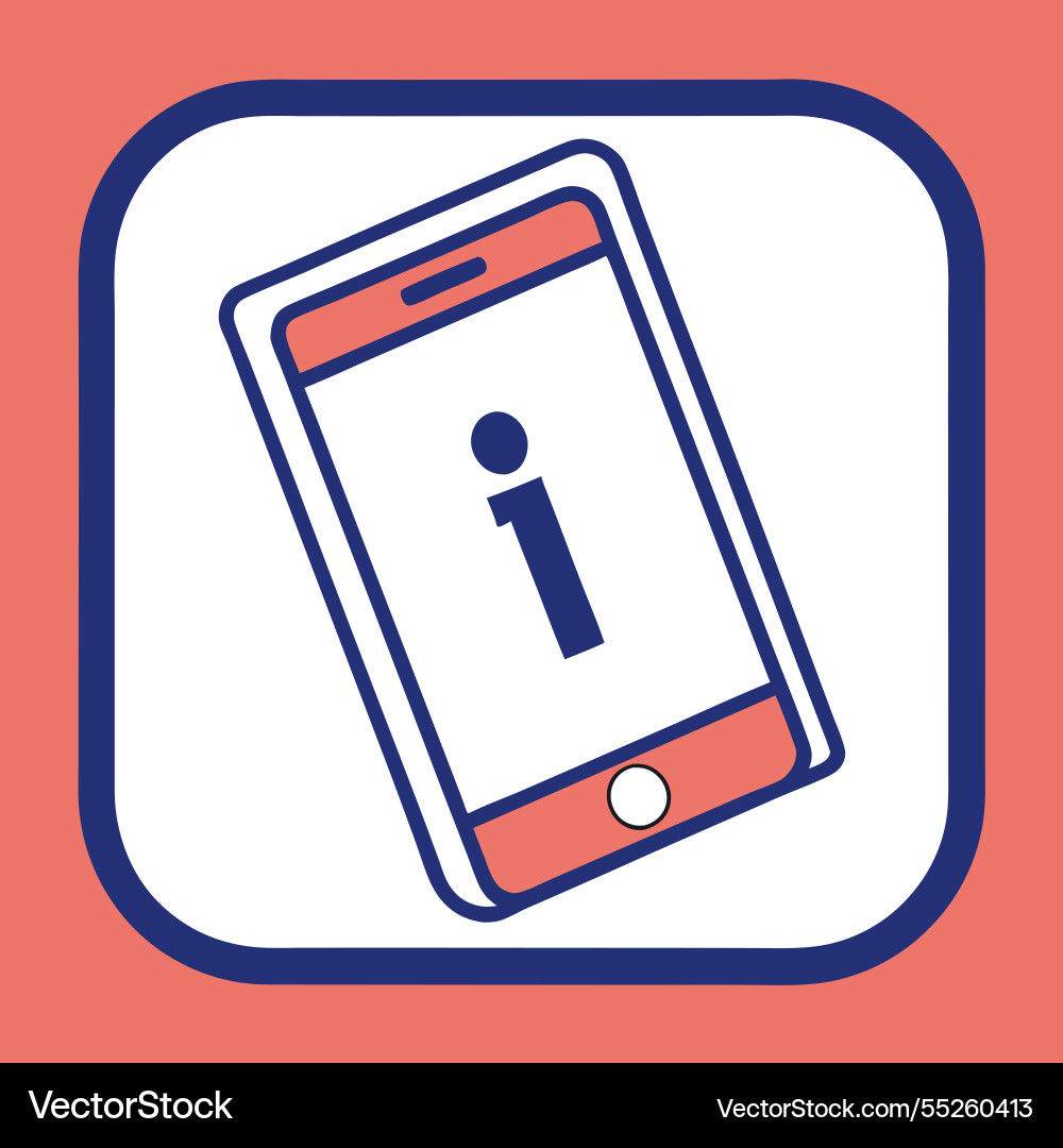 Smartphone display showing brightness adjustment Vector Image