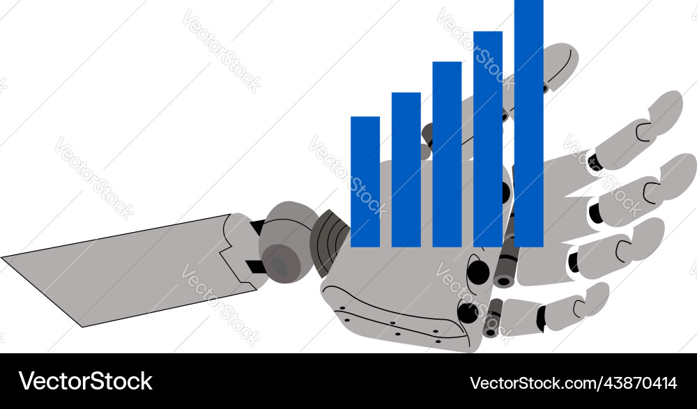Artificial intelligence creation concept isolated Vector Image
