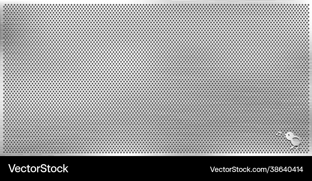 Metallic Draht Mesh Textur Vektorbild