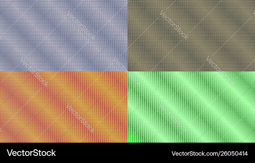 Pixel textures with variable background snake skin Vector Image