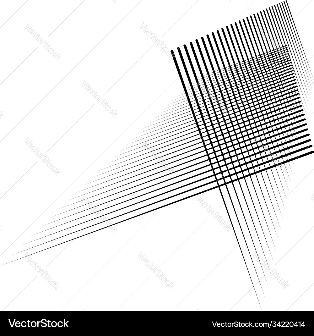 Random lines stripes grid mesh abstract reticular Vector Image