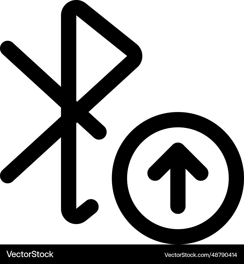 Using bluetooth technology to upload or transmit vector image