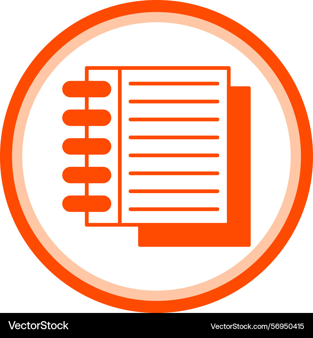 Notes icon Vector Image