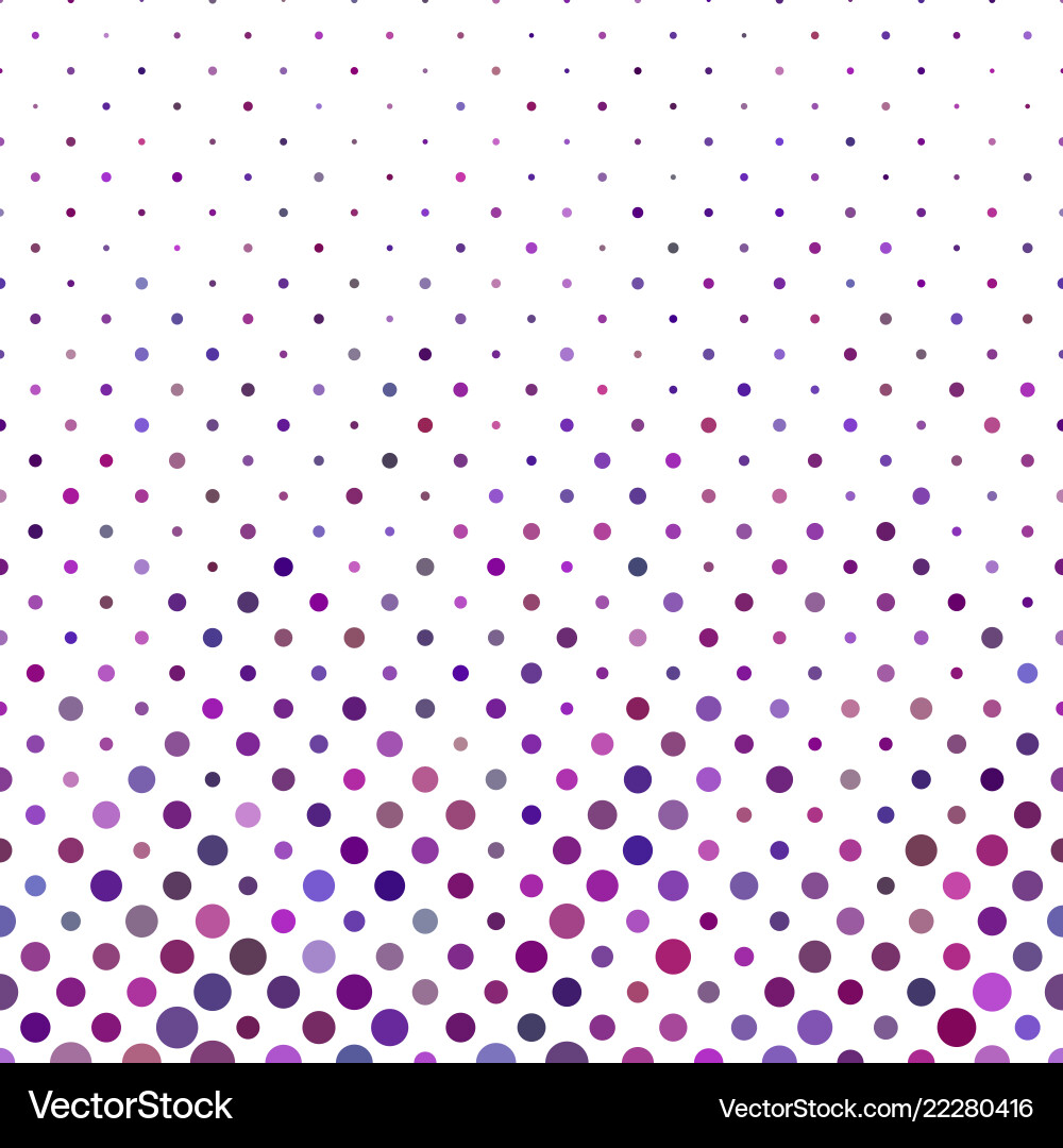 Abstract dot pattern - snowfall background vector image