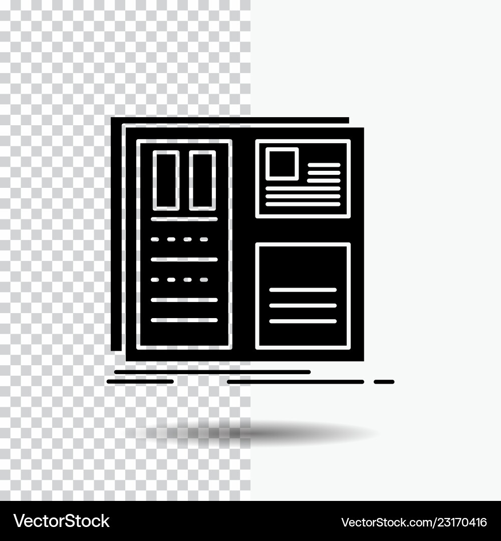 Design grid interface layout ui glyph icon Design grid interface layout ui glyph icon vector image