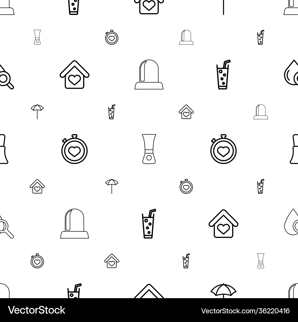 Elements icons pattern seamless white background Elements icons pattern seamless white background Vector Image