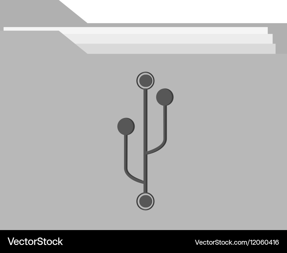 Isolated file design Vector Image