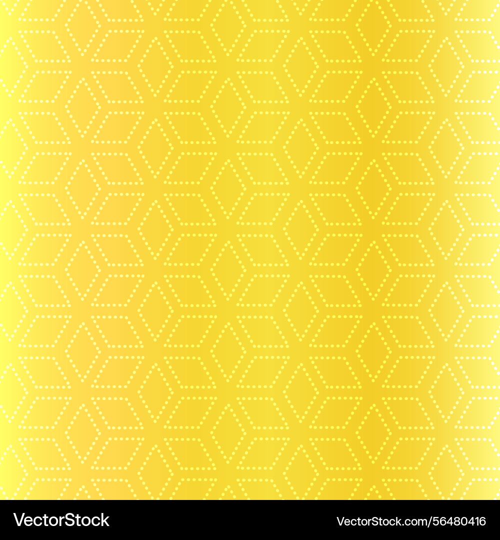 Luxury geometric hexagonal pattern background Vector Image