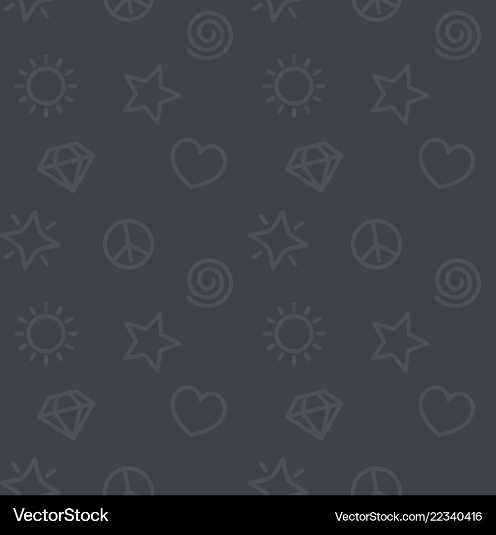 Minimalistic pattern seamless gray background vector image