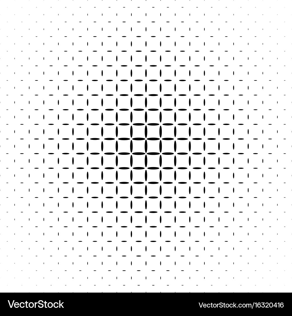 Monochrome abstract ellipse pattern background vector image