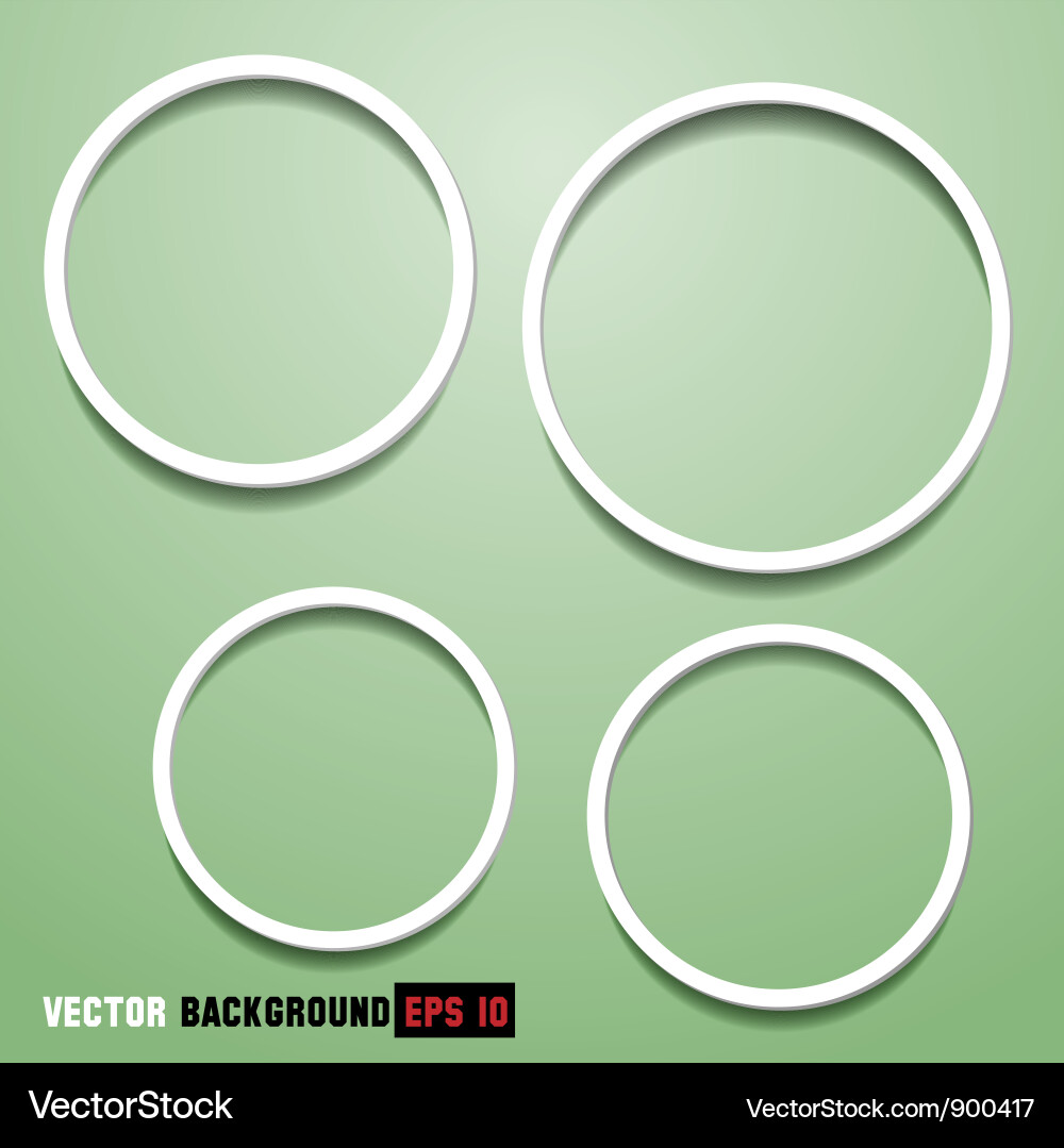 Abstract circles for web design Vector Image