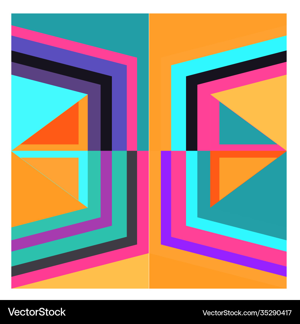 Colorful geometric and curve background pattern Colorful geometric and curve background pattern Vector Image