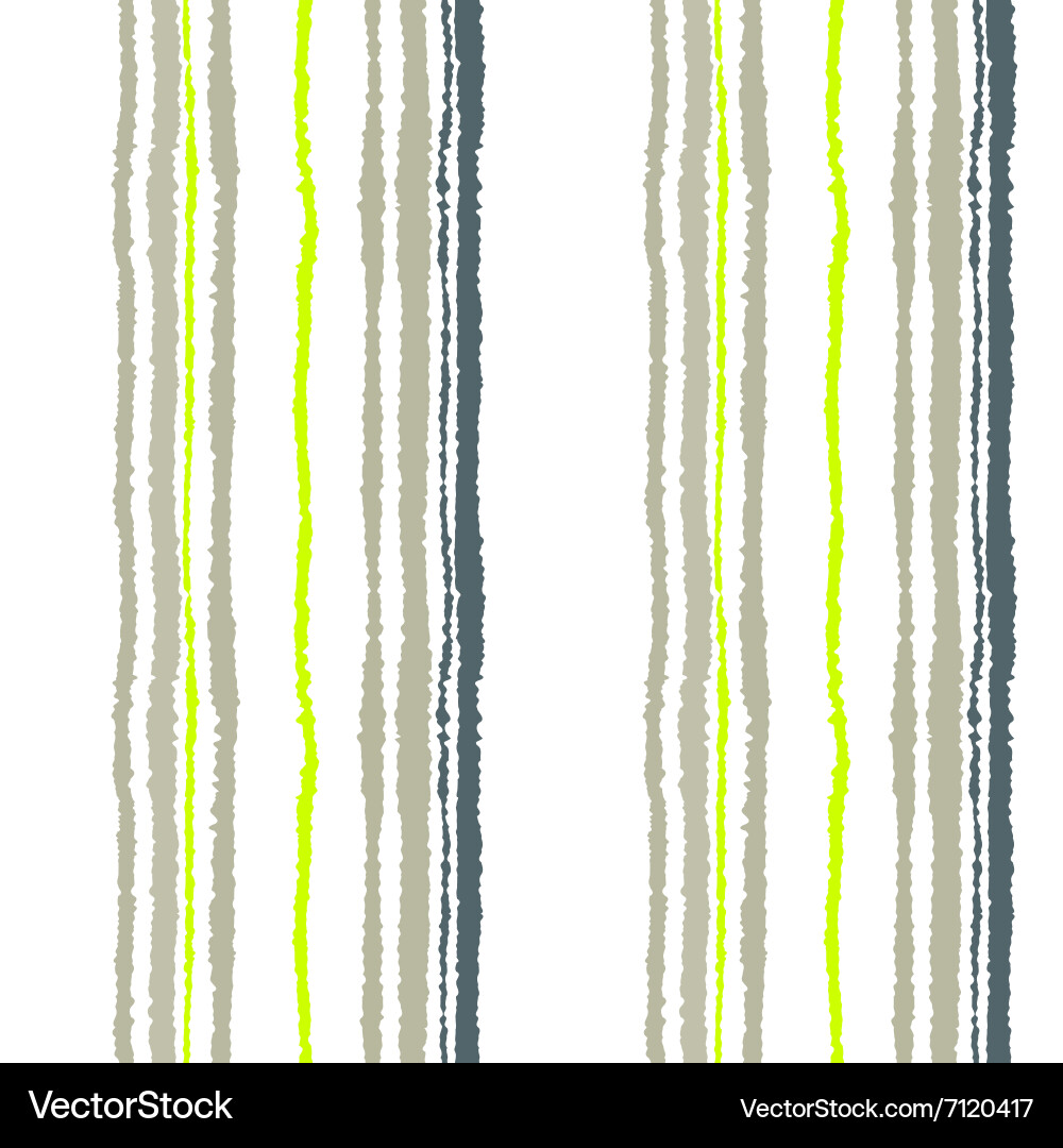 Seamless strip pattern vertical lines with torn vector image
