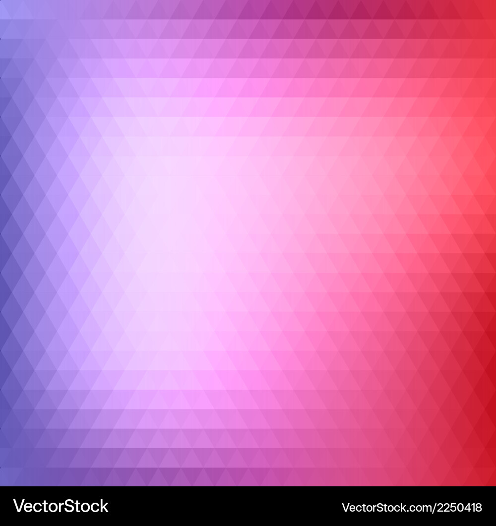 Abstract triangle background vector image