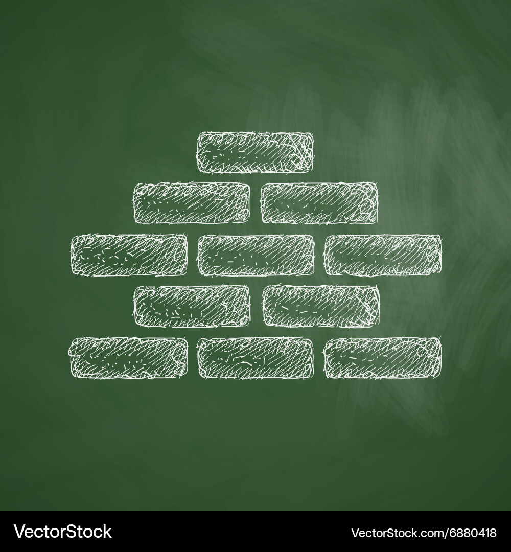 Brickwork icon Royalty Free Vector Image - VectorStock
