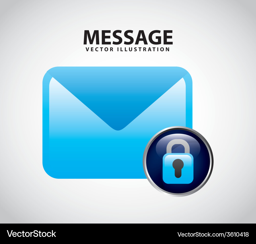 Security data Vector Image