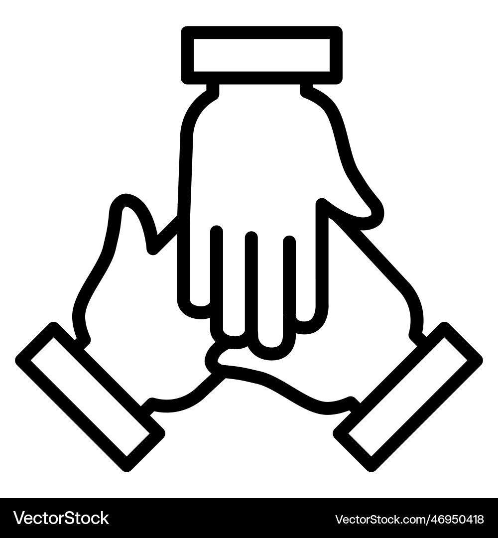 Unity icon vector image