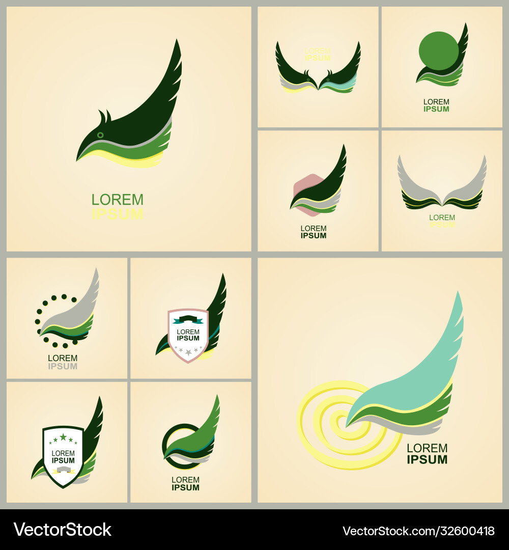 Wing Royalty Free Vector Image - VectorStock